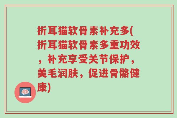 折耳猫软骨素补充多(折耳猫软骨素多重功效,补充享受关节保护,美毛润肤,促进骨骼健康)-第1张图片-超越 折耳猫软骨素补充多(折耳猫软骨素多重功效,补充享受关节保护,美毛润肤,促进骨骼健康)-第1张图片-超越
