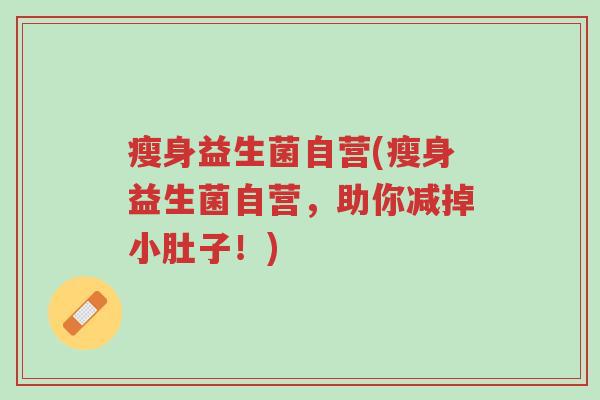 瘦身益生菌自营(瘦身益生菌自营,助你减掉小肚子!)-第1张图片-超越 瘦身益生菌自营(瘦身益生菌自营,助你减掉小肚子!)-第1张图片-超越