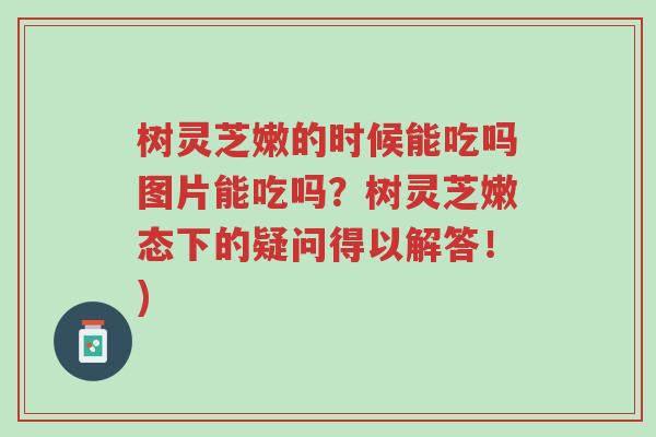 树灵芝嫩的时候能吃吗图片能吃吗?树灵芝嫩态下的疑问得以解答!)-第1张图片-超越 树灵芝嫩的时候能吃吗图片能吃吗?树灵芝嫩态下的疑问得以解答!)-第1张图片-超越
