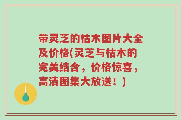 带灵芝的枯木图片大全及价格(灵芝与枯木的完美结合,价格惊喜,高清图集大放送!)-第1张图片-超越 带灵芝的枯木图片大全及价格(灵芝与枯木的完美结合,价格惊喜,高清图集大放送!)-第1张图片-超越