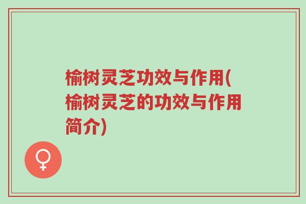榆树灵芝功效与作用(榆树灵芝的功效与作用简介)-第1张图片-超越 榆树灵芝功效与作用(榆树灵芝的功效与作用简介)-第1张图片-超越