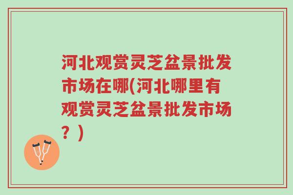 河北观赏灵芝盆景批发市场在哪(河北哪里有观赏灵芝盆景批发市场?)-第1张图片-超越 河北观赏灵芝盆景批发市场在哪(河北哪里有观赏灵芝盆景批发市场?)-第1张图片-超越