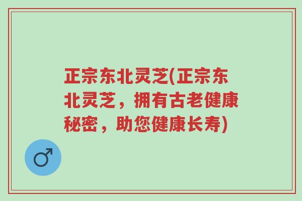 正宗东北灵芝(正宗东北灵芝,拥有古老健康秘密,助您健康长寿)-第1张图片-超越 正宗东北灵芝(正宗东北灵芝,拥有古老健康秘密,助您健康长寿)-第1张图片-超越