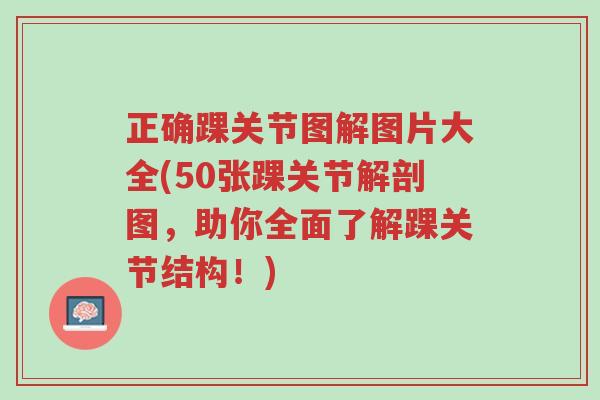 正确踝关节图解图片大全(50张踝关节解剖图,助你全面了解踝关节结构!)-第1张图片-超越 正确踝关节图解图片大全(50张踝关节解剖图,助你全面了解踝关节结构!)-第1张图片-超越