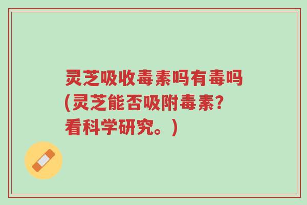 灵芝吸收毒素吗有毒吗(灵芝能否吸附毒素?看科学研究。)-第1张图片-超越 灵芝吸收毒素吗有毒吗(灵芝能否吸附毒素?看科学研究。)-第1张图片-超越