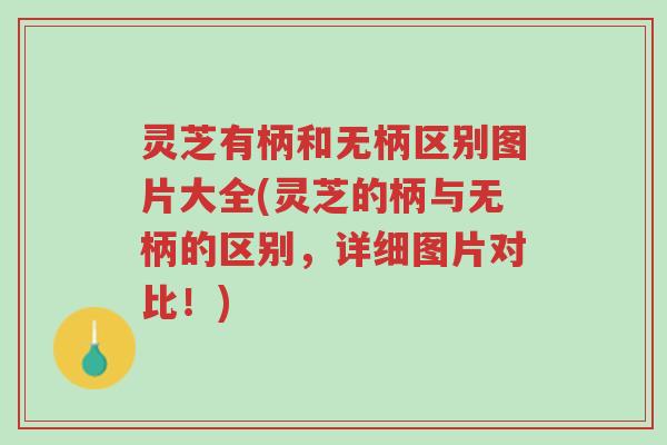 灵芝有柄和无柄区别图片大全(灵芝的柄与无柄的区别,详细图片对比!)-第1张图片-超越 灵芝有柄和无柄区别图片大全(灵芝的柄与无柄的区别,详细图片对比!)-第1张图片-超越