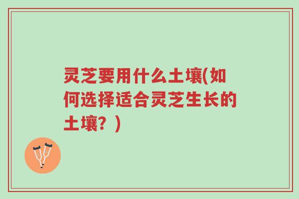 灵芝要用什么土壤(如何选择适合灵芝生长的土壤?)-第1张图片-超越 灵芝要用什么土壤(如何选择适合灵芝生长的土壤?)-第1张图片-超越