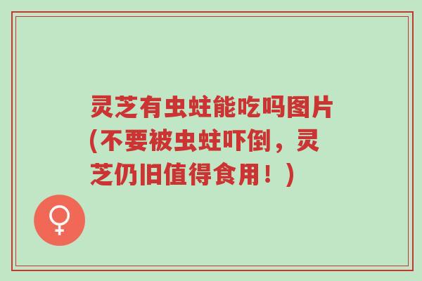 灵芝有虫蛀能吃吗图片(不要被虫蛀吓倒,灵芝仍旧值得食用!)-第1张图片-超越 灵芝有虫蛀能吃吗图片(不要被虫蛀吓倒,灵芝仍旧值得食用!)-第1张图片-超越