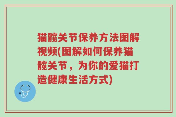 猫髋关节保养方法图解视频(图解如何保养猫髋关节,为你的爱猫打造健康生活方式)-第1张图片-超越 猫髋关节保养方法图解视频(图解如何保养猫髋关节,为你的爱猫打造健康生活方式)-第1张图片-超越
