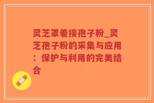 灵芝罩着接孢子粉_灵芝孢子粉的采集与应用:保护与利用的完美结合-第1张图片-超越 灵芝罩着接孢子粉_灵芝孢子粉的采集与应用:保护与利用的完美结合-第1张图片-超越