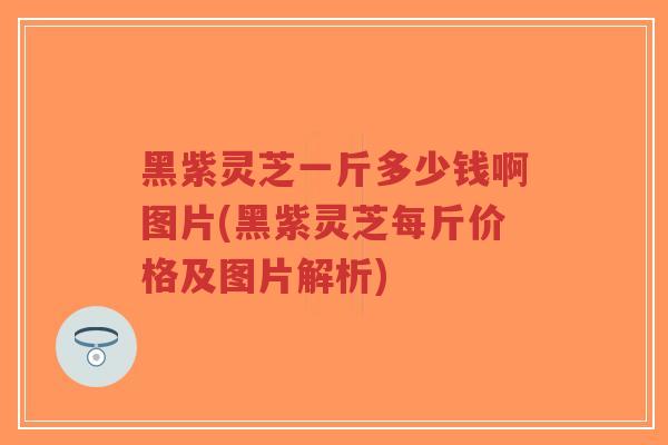 黑紫灵芝一斤多少钱啊图片(黑紫灵芝每斤价格及图片解析)-第1张图片-超越 黑紫灵芝一斤多少钱啊图片(黑紫灵芝每斤价格及图片解析)-第1张图片-超越