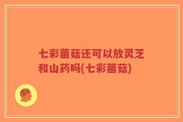 七彩菌菇还可以放灵芝和山药吗(七彩菌菇)-第1张图片-超越 七彩菌菇还可以放灵芝和山药吗(七彩菌菇)-第1张图片-超越