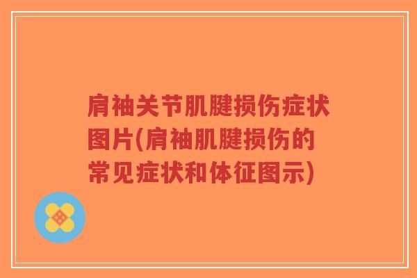 肩袖关节肌腱损伤症状图片(肩袖肌腱损伤的常见症状和体征图示)-第1张图片-超越 肩袖关节肌腱损伤症状图片(肩袖肌腱损伤的常见症状和体征图示)-第1张图片-超越