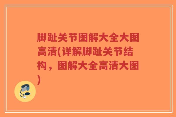 脚趾关节图解大全大图高清(详解脚趾关节结构,图解大全高清大图)-第1张图片-超越 脚趾关节图解大全大图高清(详解脚趾关节结构,图解大全高清大图)-第1张图片-超越