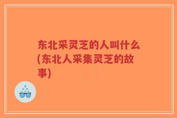东北采灵芝的人叫什么(东北人采集灵芝的故事)-第1张图片-超越