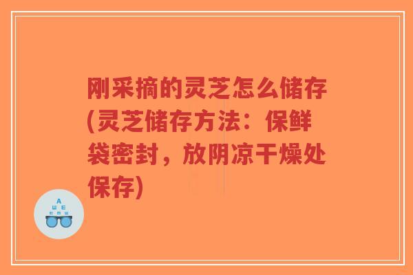 刚采摘的灵芝怎么储存(灵芝储存方法:保鲜袋密封,放阴凉干燥处保存)-第1张图片-超越 刚采摘的灵芝怎么储存(灵芝储存方法:保鲜袋密封,放阴凉干燥处保存)-第1张图片-超越