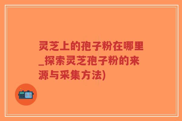 灵芝上的孢子粉在哪里_探索灵芝孢子粉的来源与采集方法)-第1张图片-超越 灵芝上的孢子粉在哪里_探索灵芝孢子粉的来源与采集方法)-第1张图片-超越