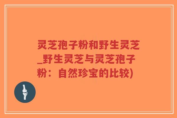 灵芝孢子粉和野生灵芝_野生灵芝与灵芝孢子粉:自然珍宝的比较)-第1张图片-超越 灵芝孢子粉和野生灵芝_野生灵芝与灵芝孢子粉:自然珍宝的比较)-第1张图片-超越