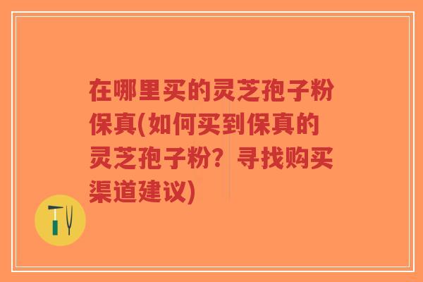 在哪里买的灵芝孢子粉保真(如何买到保真的灵芝孢子粉?寻找购买渠道建议)-第1张图片-超越 在哪里买的灵芝孢子粉保真(如何买到保真的灵芝孢子粉?寻找购买渠道建议)-第1张图片-超越