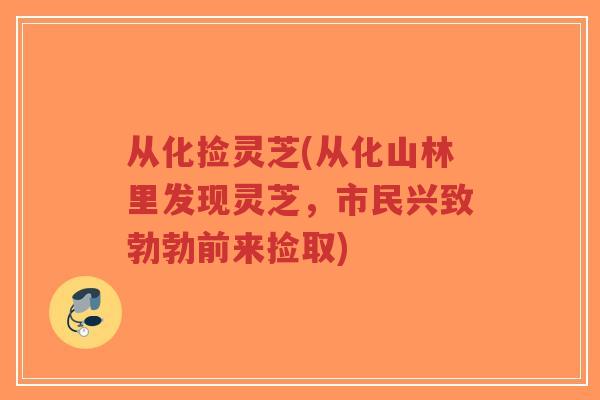 从化捡灵芝(从化山林里发现灵芝,市民兴致勃勃前来捡取)-第1张图片-超越 从化捡灵芝(从化山林里发现灵芝,市民兴致勃勃前来捡取)-第1张图片-超越