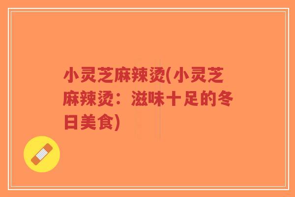 小灵芝麻辣烫(小灵芝麻辣烫:滋味十足的冬日美食)-第1张图片-超越 小灵芝麻辣烫(小灵芝麻辣烫:滋味十足的冬日美食)-第1张图片-超越