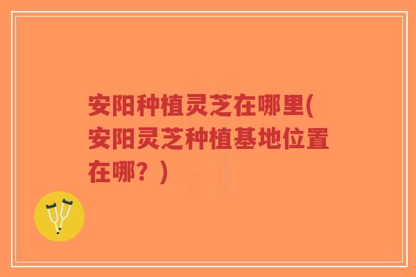 安阳种植灵芝在哪里(安阳灵芝种植基地位置在哪？)-第1张图片-超越
