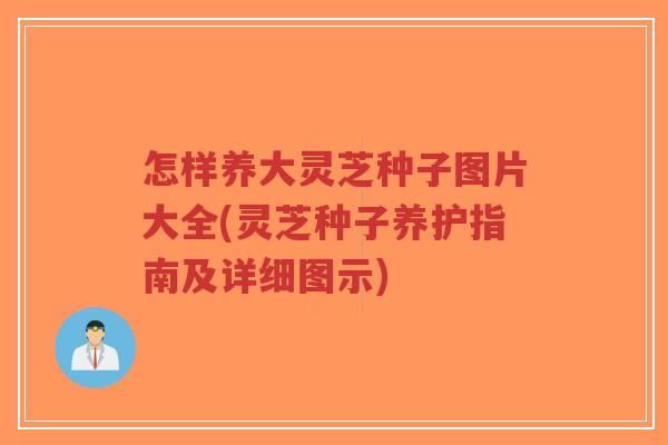 怎样养大灵芝种子图片大全(灵芝种子养护指南及详细图示)-第1张图片-超越 怎样养大灵芝种子图片大全(灵芝种子养护指南及详细图示)-第1张图片-超越