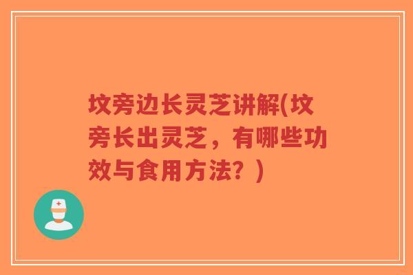 坟旁边长灵芝讲解(坟旁长出灵芝,有哪些功效与食用方法?)-第1张图片-超越 坟旁边长灵芝讲解(坟旁长出灵芝,有哪些功效与食用方法?)-第1张图片-超越