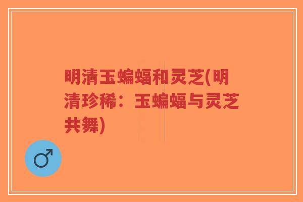 明清玉蝙蝠和灵芝(明清珍稀:玉蝙蝠与灵芝共舞)-第1张图片-超越 明清玉蝙蝠和灵芝(明清珍稀:玉蝙蝠与灵芝共舞)-第1张图片-超越