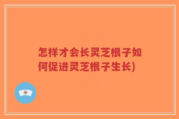 怎样才会长灵芝根子如何促进灵芝根子生长)-第1张图片-超越