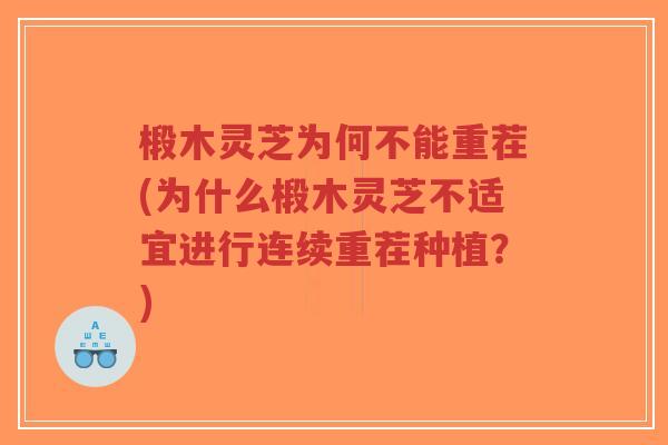 椴木灵芝为何不能重茬(为什么椴木灵芝不适宜进行连续重茬种植?)-第1张图片-超越 椴木灵芝为何不能重茬(为什么椴木灵芝不适宜进行连续重茬种植?)-第1张图片-超越