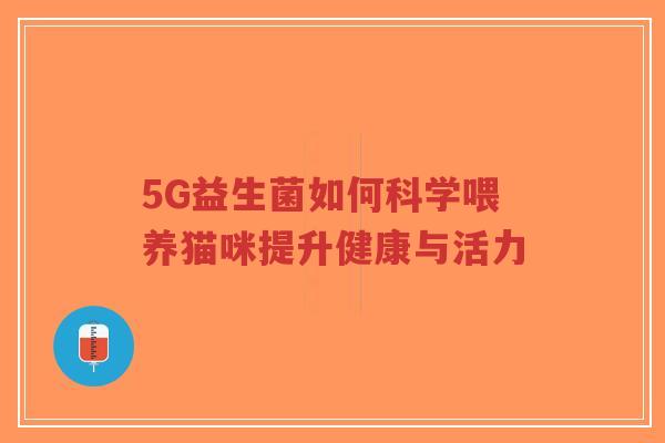5G益生菌如何科学喂养猫咪提升健康与活力-第1张图片-超越 5G益生菌如何科学喂养猫咪提升健康与活力-第1张图片-超越