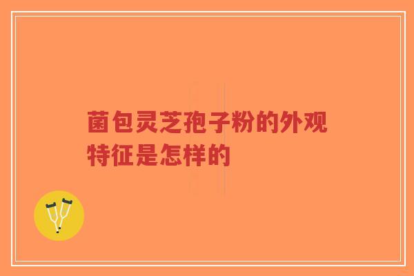 菌包灵芝孢子粉的外观特征是怎样的-第1张图片-超越 菌包灵芝孢子粉的外观特征是怎样的-第1张图片-超越