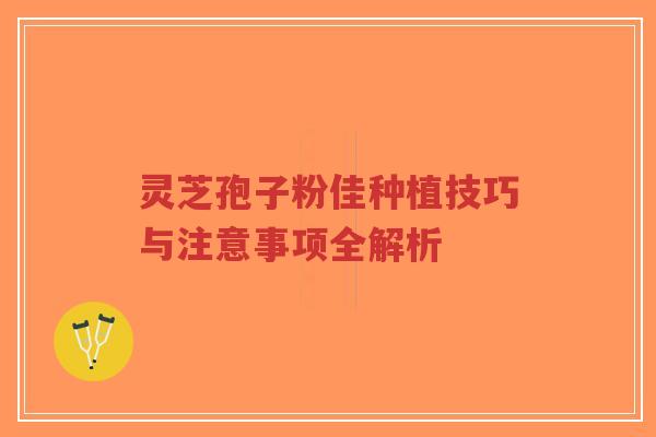 灵芝孢子粉佳种植技巧与注意事项全解析-第1张图片-超越 灵芝孢子粉佳种植技巧与注意事项全解析-第1张图片-超越