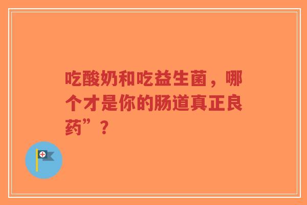 吃酸奶和吃益生菌,哪个才是你的肠道真正良药”?-第1张图片-超越 吃酸奶和吃益生菌,哪个才是你的肠道真正良药”?-第1张图片-超越