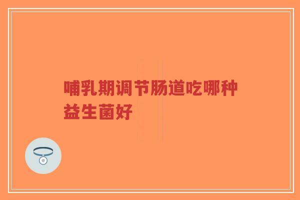 哺乳期调节肠道吃哪种益生菌好-第1张图片-超越 哺乳期调节肠道吃哪种益生菌好-第1张图片-超越