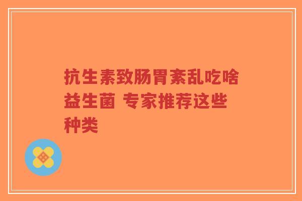 抗生素致肠胃紊乱吃啥益生菌 专家推荐这些种类-第1张图片-超越 抗生素致肠胃紊乱吃啥益生菌 专家推荐这些种类-第1张图片-超越